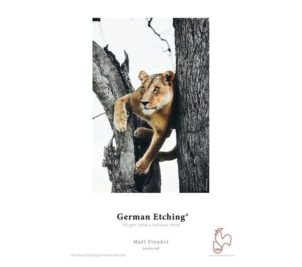 Hahnemühle Digital FineArt ArtLine German Etching 310gsm A4 Matte Photo Paper - 25 Sheets - Image 4