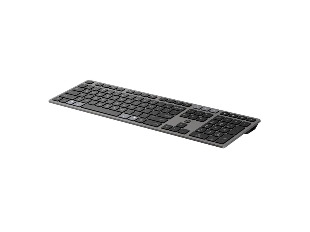 HP 725 Multi-Device Rechargeable Wireless Keyboard & Mouse Set Nightfall Black - Image 1