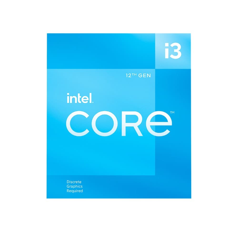 Intel Core i3-12100F Boxed 4-Core 3.3GHz (4.3GHz Turbo) LGA 1700 Processor, 12MB Cache, Discrete Graphics Required - Image 3