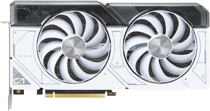 ASUS Dual GeForce RTX 4070 White OC Edition 12GB GDDR6X Graphics Card - Image 2