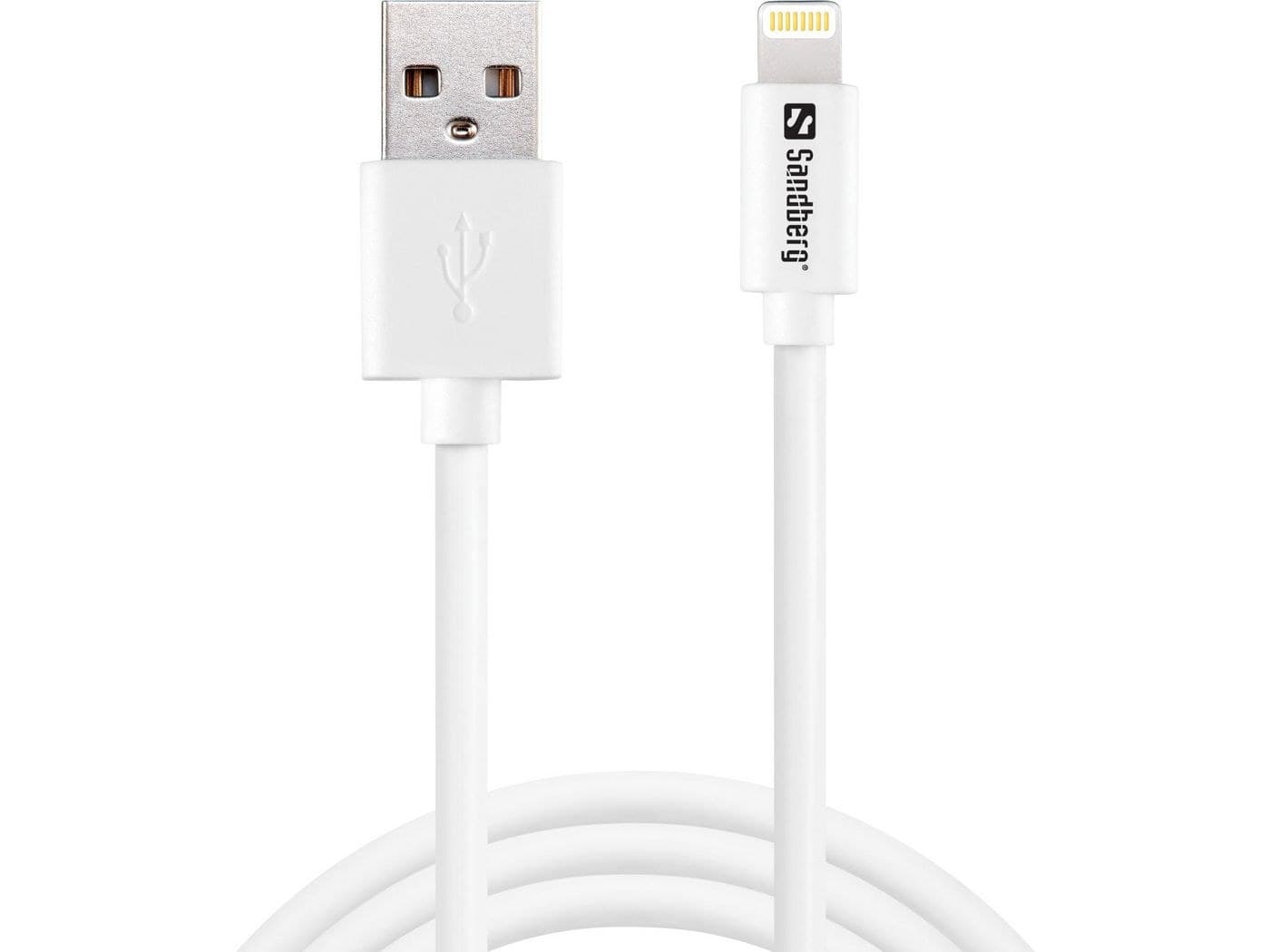 USB-A to Lightning MFI 1M