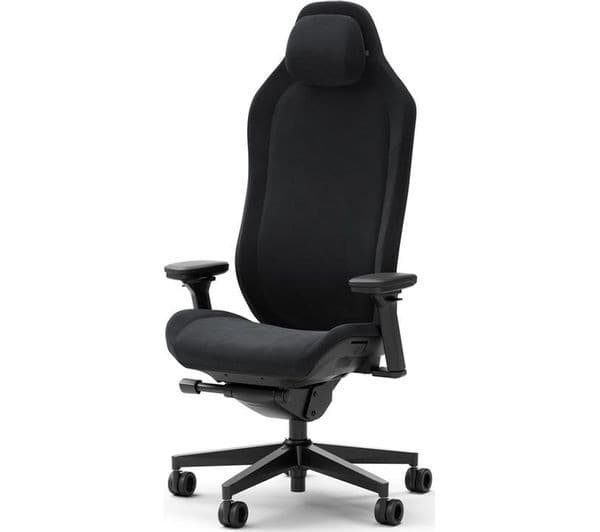FRACTAL DESIGN Refine Alcantara Reclining Executive Chair - Dark - Image 3