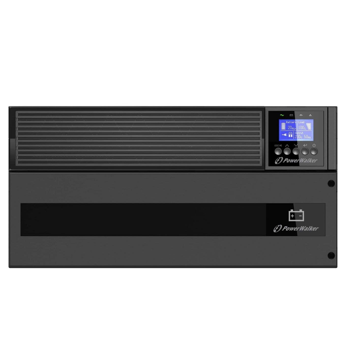 PowerWalker BP I240R-20x9Ah UPS Battery Pack - 20 x 12V/9Ah, 240VDC, 3U Rack