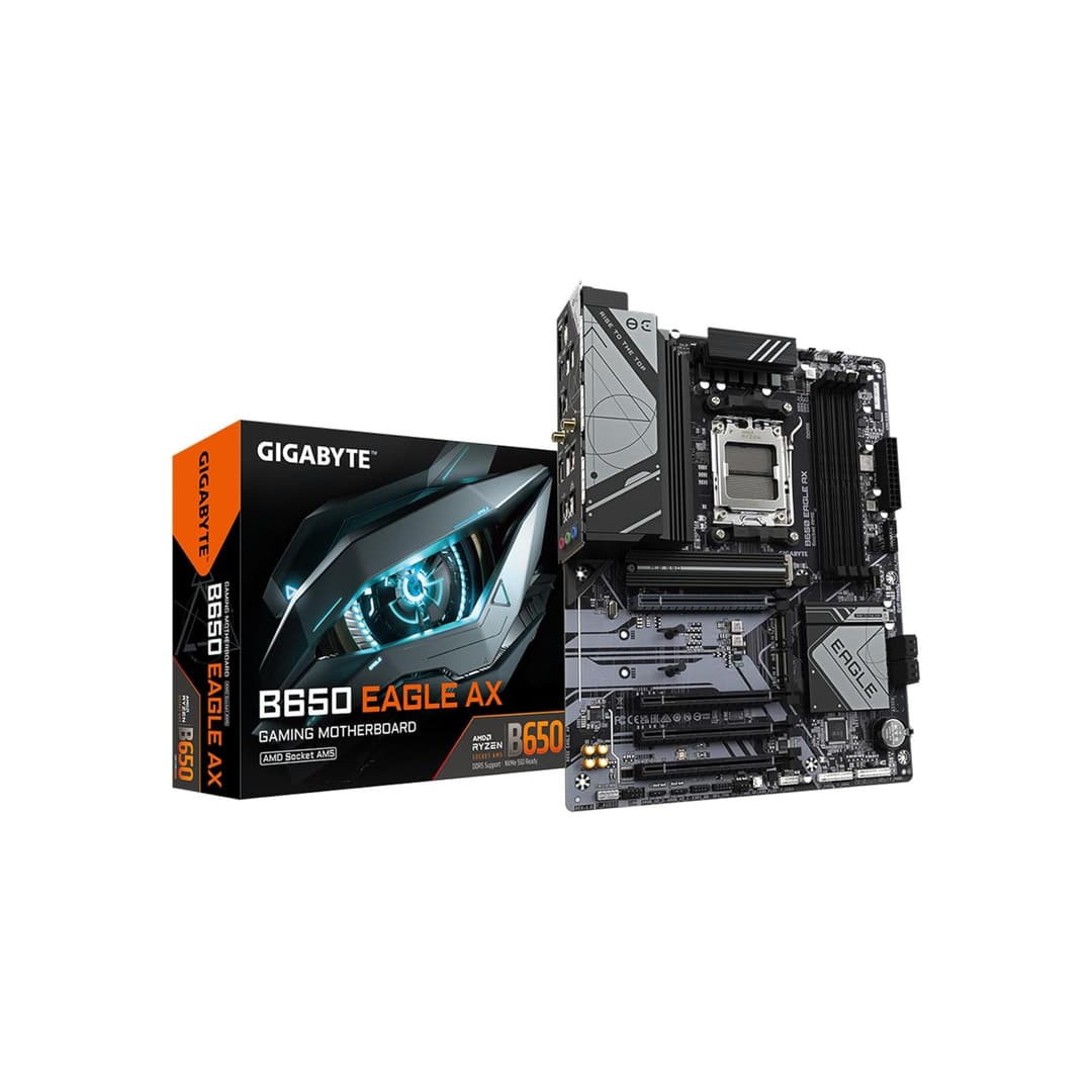 GIGABYTE B650 EAGLE AX DDR5 ATX Socket AM5 Motherboard - Image 1