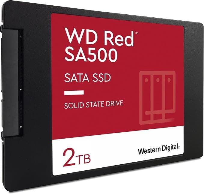 WD Red SA500 2TB SATA III 2.5 Inch NAS SSD WDS200T2R0A - Image 3