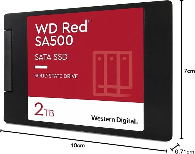 WD Red SA500 2TB SATA III 2.5 Inch NAS SSD WDS200T2R0A - Image 5