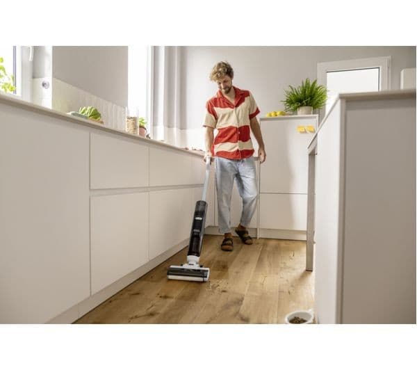 KARCHER FCV 3 Natural Cordless 3-in-1 Floor Cleaner Vacuum - White - Image 4