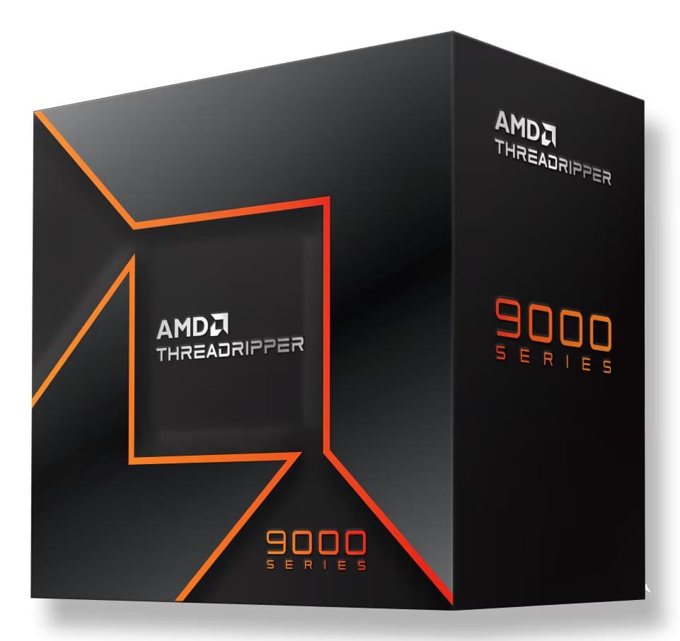 AMD Ryzen Threadripper 9970X 32-Core 64-Thread Processor 4 GHz (5.4 GHz Boost) 128 MB L3 Socket sTR5 - Box - Image 1