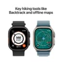 Apple Watch Ultra 3 GPS+Cell 49mm Black Titanium Case with Black Alpine Loop - L thumbnail 6