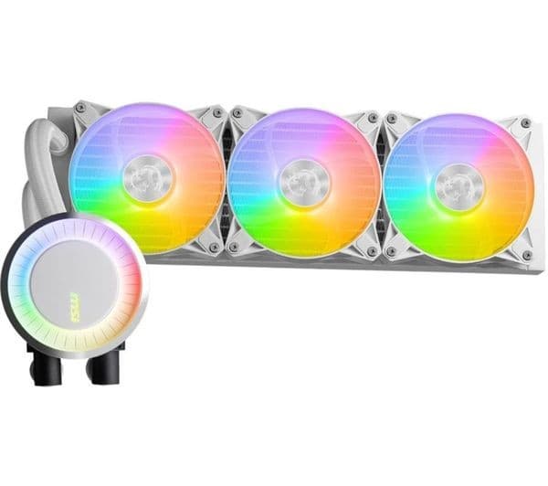 MSI MAG CORELIQUID E360 360mm ARGB Liquid CPU Cooler White