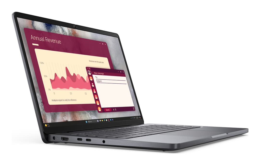 DELL Pro 14 PC14250 Intel Core Ultra 7 255U Laptop 35.6 cm (14") Full HD+ 16 GB DDR5-SDRAM 512 GB SSD Wi-Fi 6 (802.11ax) Windows 11 Pro Black UK English - Image 2