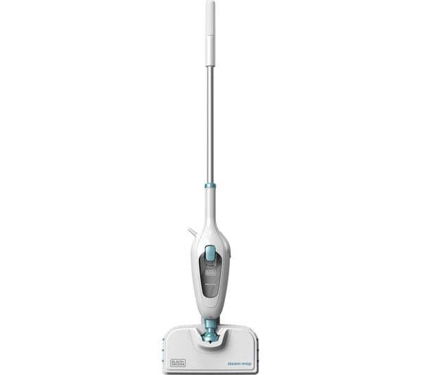 BLACK + DECKER FSM13E1-GB Steam Mop - White & Blue