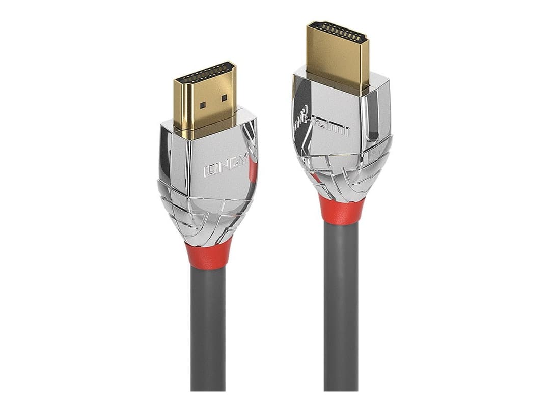 Lindy CROMO HDMI Cable Ethernet 3m Grey - Image 1
