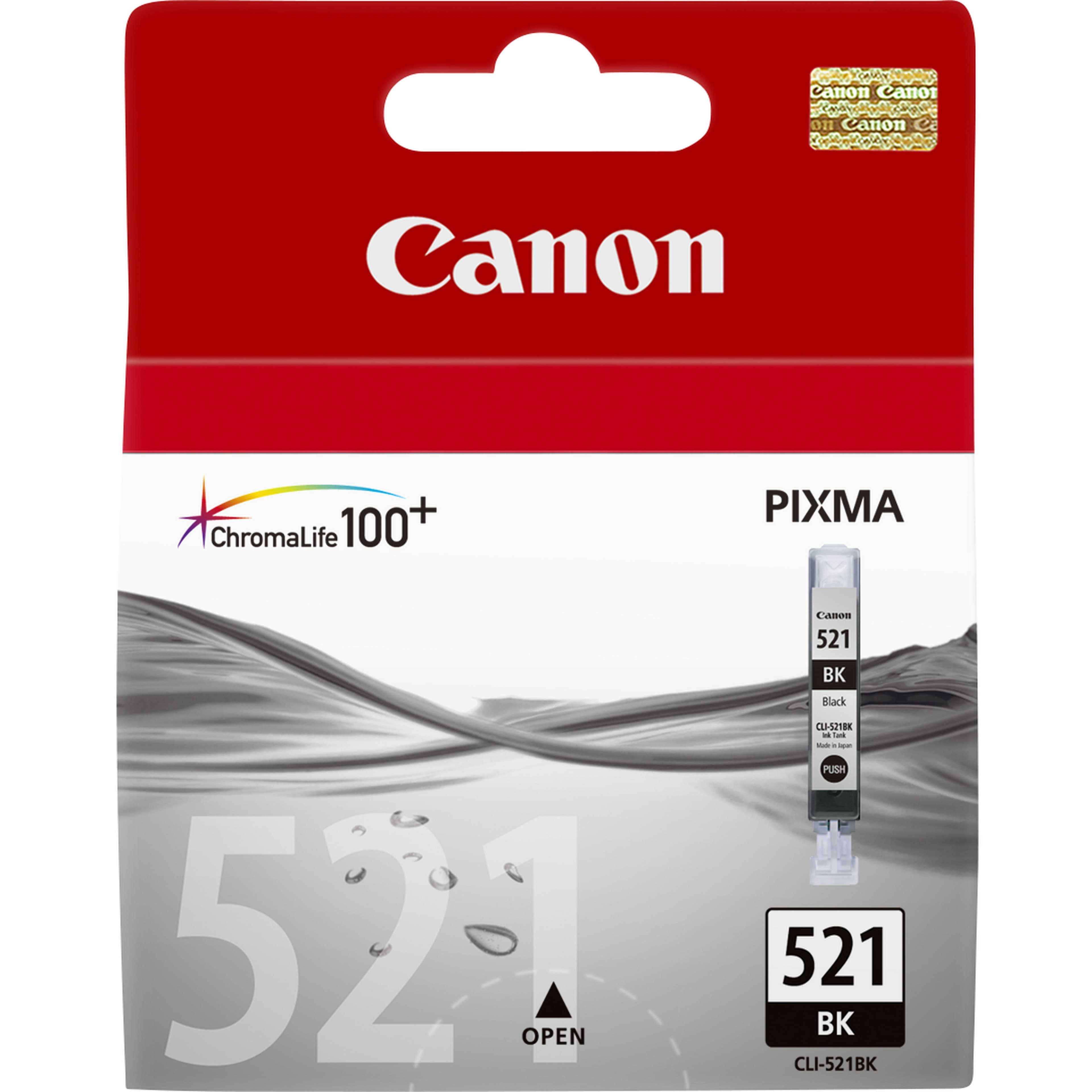 Canon CLI-521 Ink Cartridge - Black