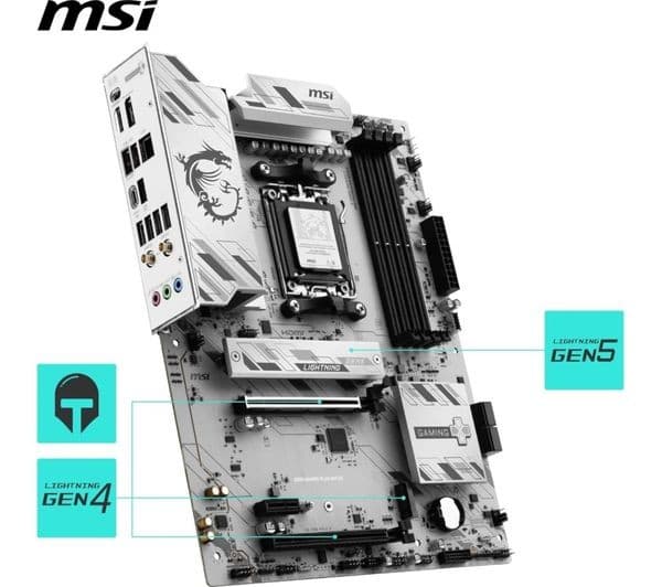 MSI B850 Gaming Plus WiFi 6E AM5 ATX Motherboard - Image 6