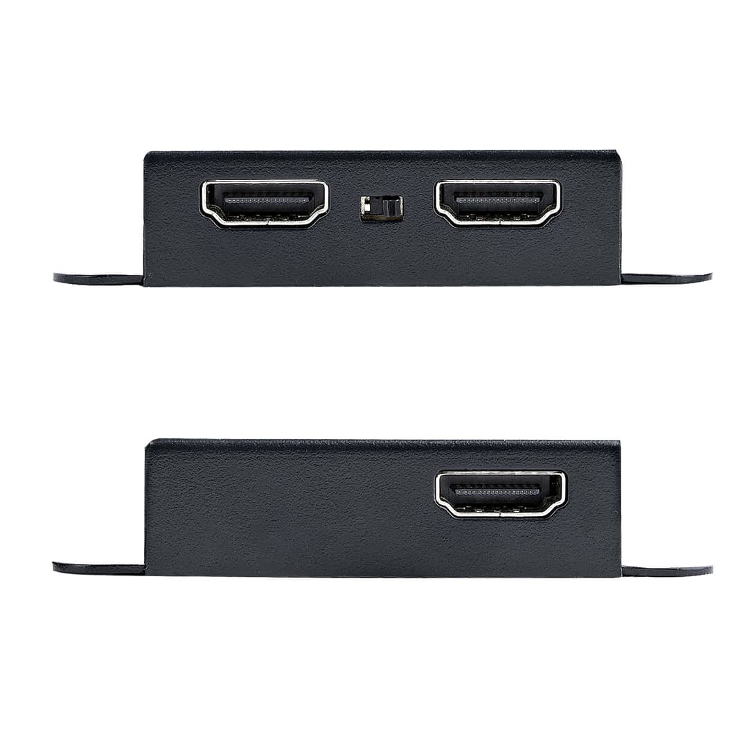 StarTech.com 4K HDMI Extender over CAT6/CAT5 Ethernet Cable, 4K 30Hz or 1080p 60Hz Video Extender, HDMI over Ethernet Cable, HDMI Transmitter and Receiver Kit, IR Remote Control - Image 3