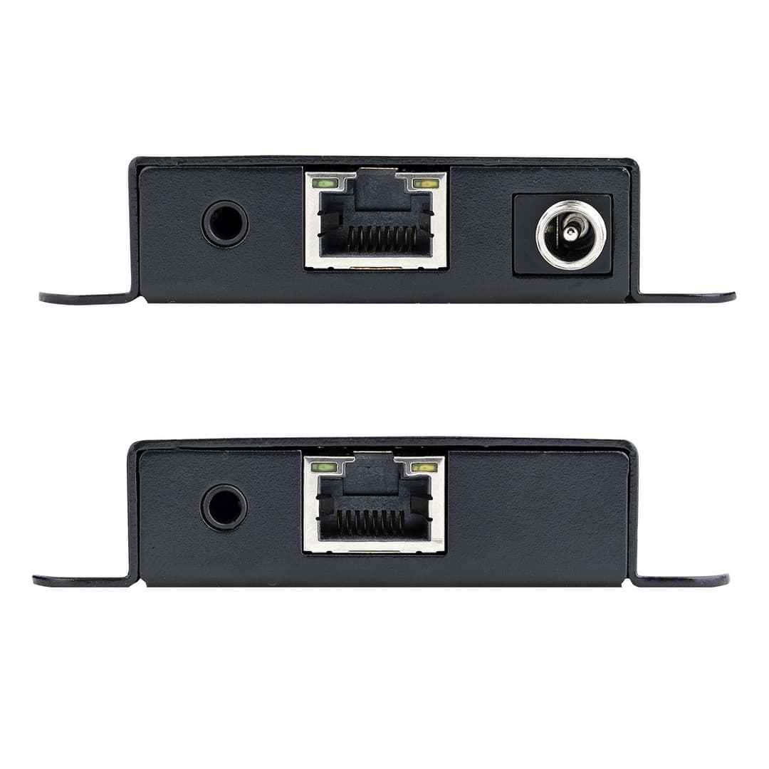 StarTech.com 4K HDMI Extender over CAT6/CAT5 Ethernet Cable, 4K 30Hz or 1080p 60Hz Video Extender, HDMI over Ethernet Cable, HDMI Transmitter and Receiver Kit, IR Remote Control - Image 4