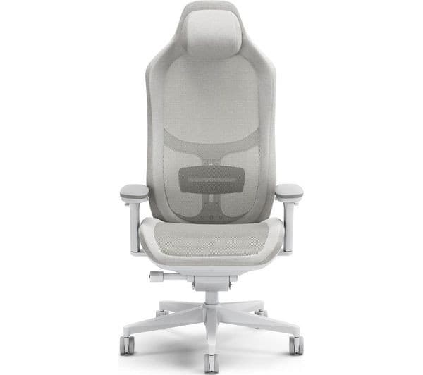 FRACTAL DESIGN Refine Fabric Reclining Executive Chair - Light - Image 6