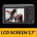 Kodak PIXPRO FZ55 Friendly Zoom Digital Camera Silver thumbnail 7
