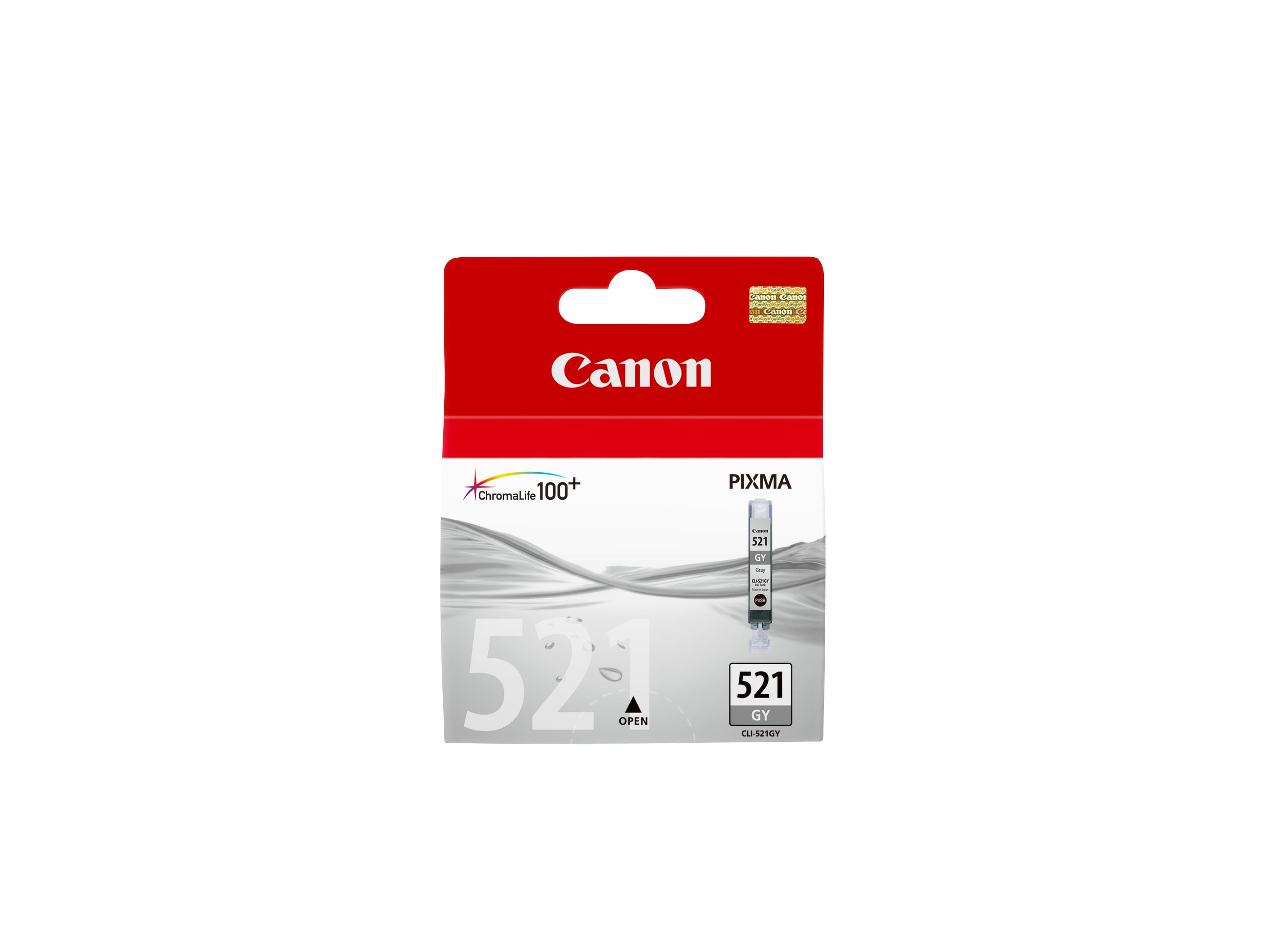 Canon CLI-521GY Grey Ink Cartridge 9ml - for PIXMA MP980 / MP990