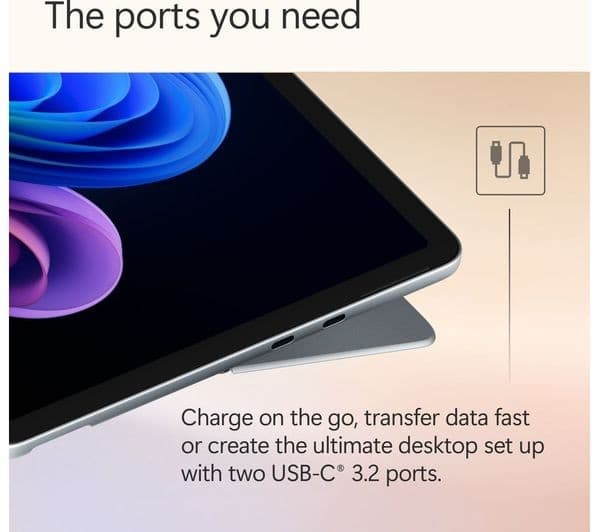 Microsoft Surface Pro 12" Snapdragon X Plus 16GB 512GB Ocean - Image 7