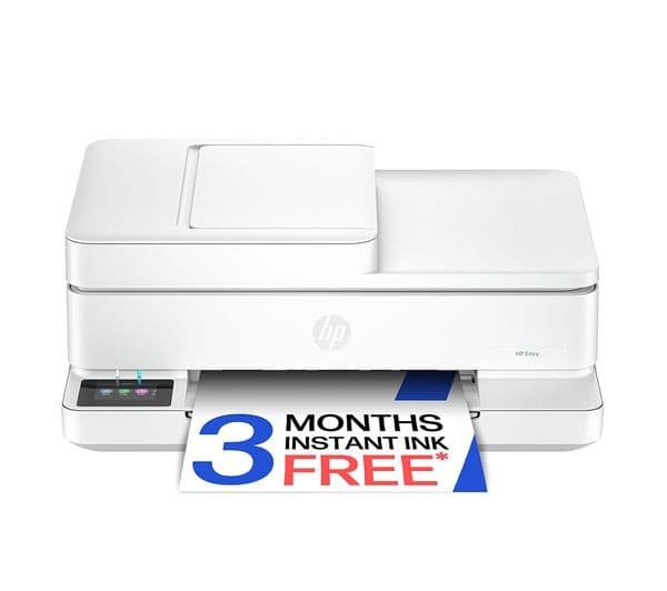 HP Envy 6530e All-in-One Inkjet Wireless Printer with Fax & 3 Months Instant Ink with HP+ - Image 1