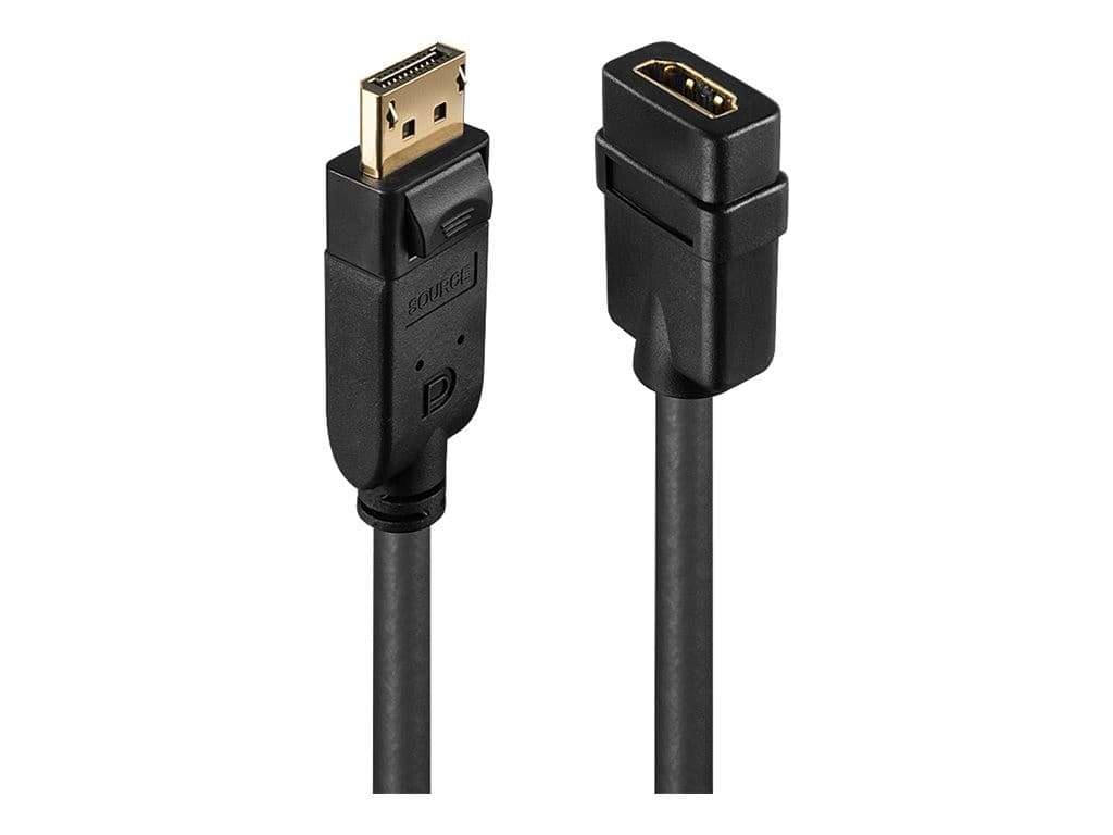 Lindy DisplayPort to HDMI Adapter Black