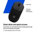 HP 400 Quiet Wireless Optical Mouse - Black (Bluetooth & 2.4 GHz) thumbnail 7
