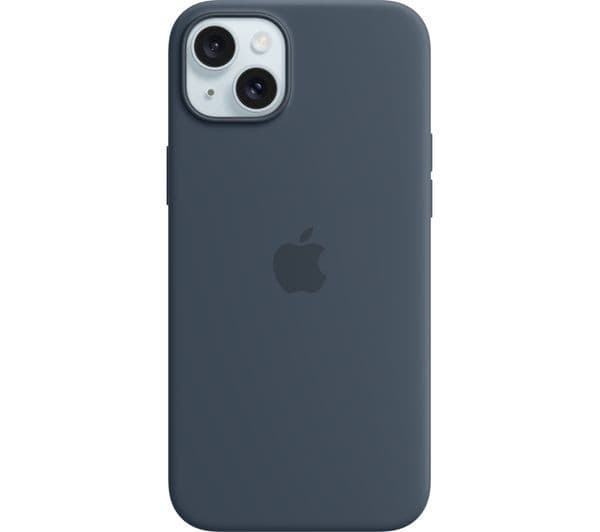 Apple iPhone 15 Plus Silicone Case with MagSafe - Storm Blue
