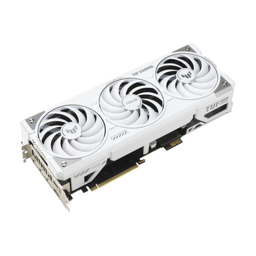 ASUS TUF Gaming GeForce RTX 5070 Ti BTF OC Edition 16GB Graphics Card - White - Image 3