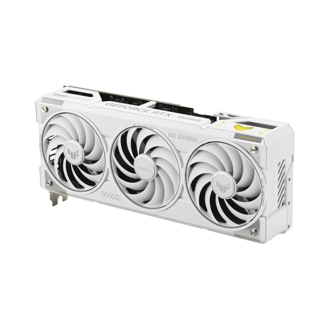 ASUS TUF Gaming GeForce RTX 5070 Ti BTF OC Edition 16GB Graphics Card - White - Image 4