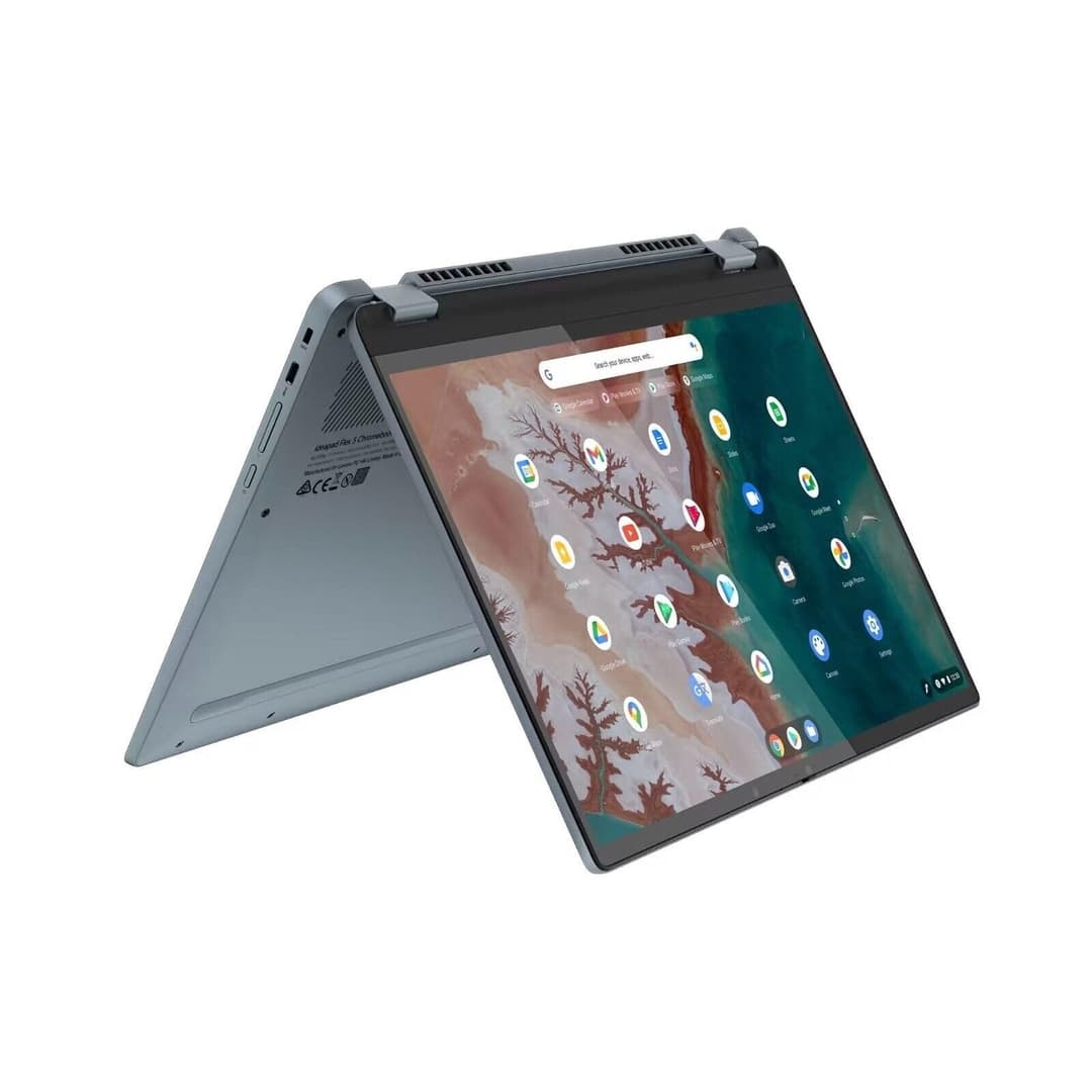Lenovo IdeaPad Flex 5 14" 2 in 1 Chromebook Plus - Stone Blue - Image 5