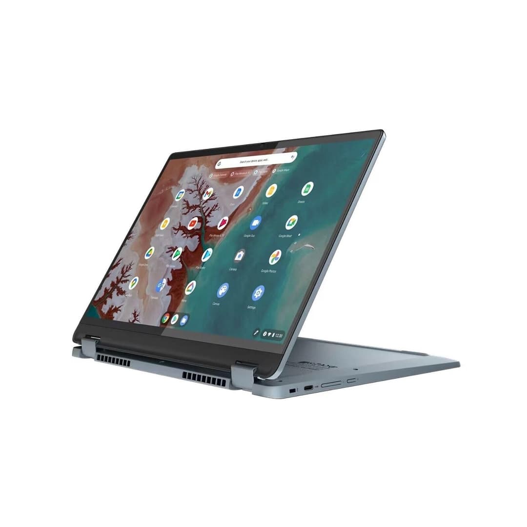 Lenovo IdeaPad Flex 5 14" 2 in 1 Chromebook Plus - Stone Blue - Image 6