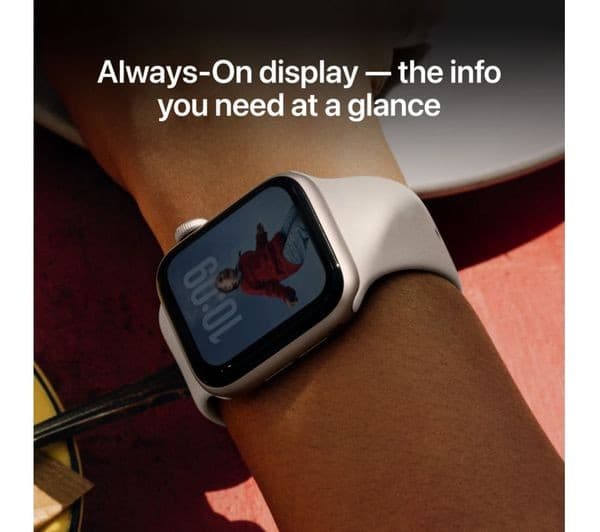 Apple Watch SE 3 Smartwatch 40mm Starlight Aluminium Starlight Sport Band S/M - Image 2
