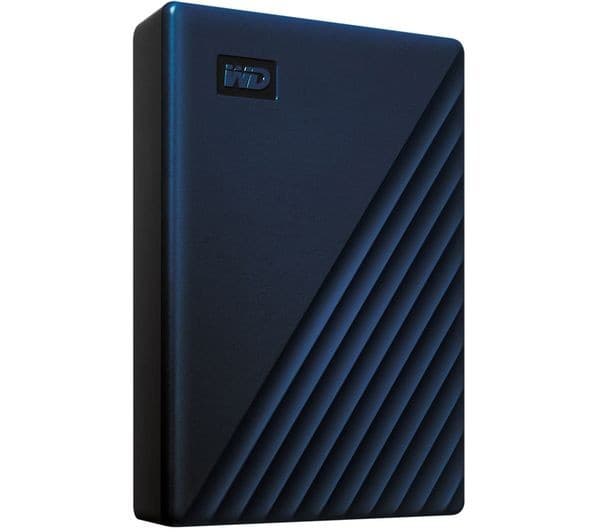 WD My Passport 5TB Portable Hard Drive - Blue - Image 3