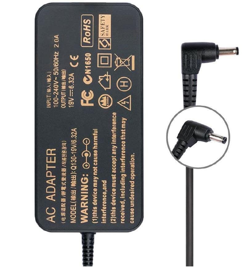CoreParts MBXAS-GAM001 Gaming Adapter for Asus - 120W 19V 6.32A 5.5x2.5mm with EU Power Cord