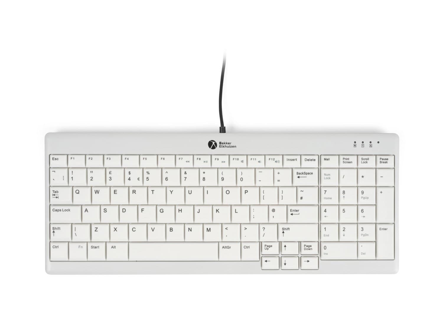 BakkerElkhuizen UltraBoard 960 V2 Compact Standard UK Qwerty