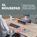 Fellowes Breyta (New) XL Mousepad Marine Blue thumbnail 2