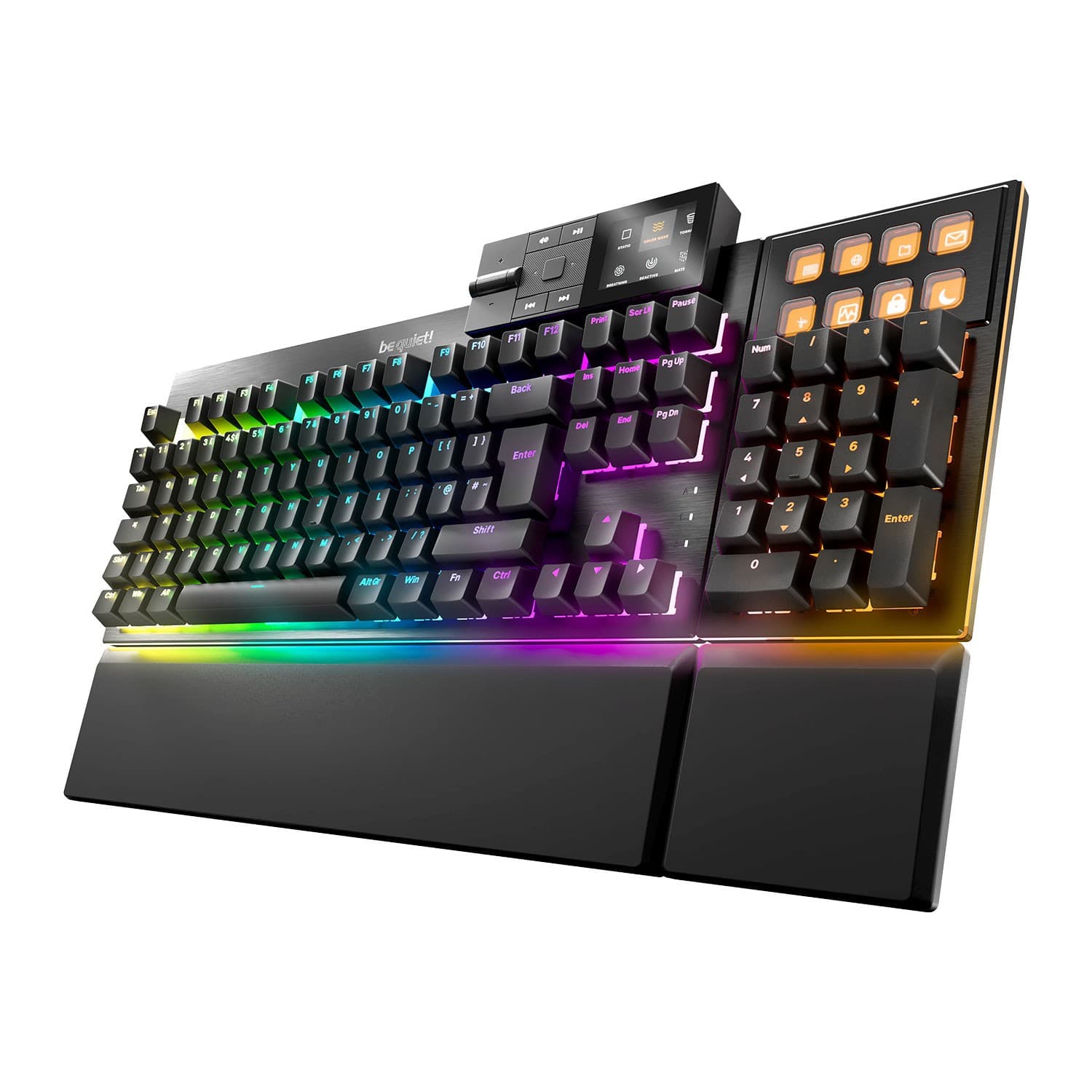 be quiet! Dark Mount Silent Tactile BT002UK RGB Mechanical Gaming Keyboard - Black