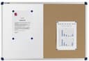 Nobo Classic Combi Felt/Steel Noticeboard 120x90cm thumbnail 1