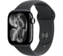 Apple Watch Series 11 GPS 42mm Jet Black Aluminium Case with Black Sport Band - S/M thumbnail 1