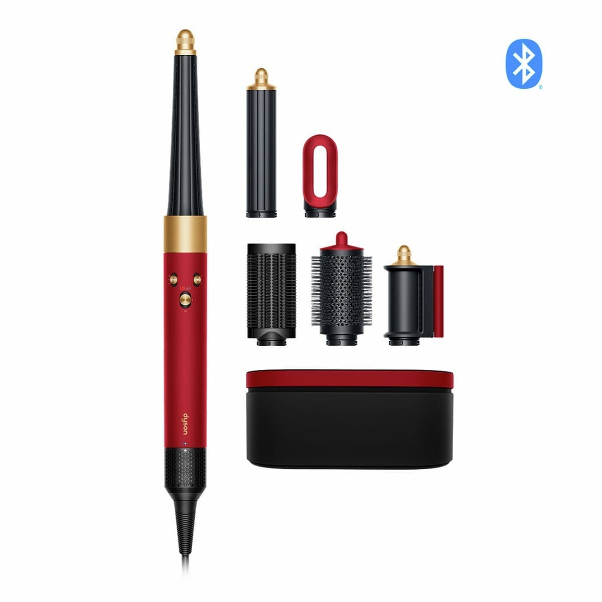 Dyson Airwrap Complete Long Hair Styler Red Velvet & Gold