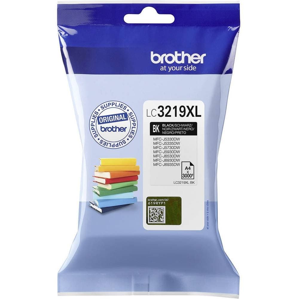 Brother LC-3219XLBK High Yield Inkjet Cartridge - Black - 3,000 Pages - Image 1