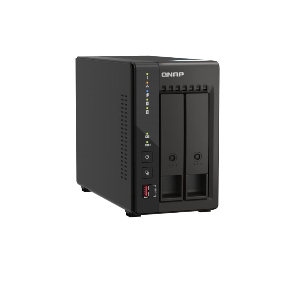 QNAP TS-253E-8G Intel Celeron J6412 8GB RAM 2 Bay NAS Servers Tower - Image 3