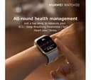 HUAWEI Watch D2 48mm Blood Pressure Monitoring Smart Watch - Black thumbnail 3