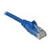 2 m Scan azul Cat 5e Snagless moldeado Patch Lead thumbnail 2