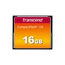 16GB Transcend CompactFlash 133 UDMA4 Memory Card TS16GCF133 - Black thumbnail 1