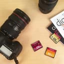 16GB Transcend CompactFlash 133 UDMA4 Memory Card TS16GCF133 - Black thumbnail 3