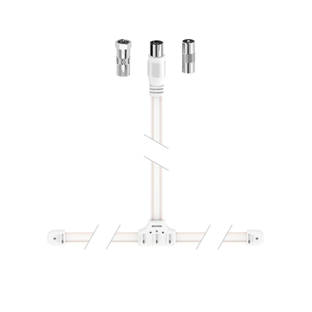 Hama 00205283 DAB+/FM Indoor Wire Antenna for Digital Radio - Image 1