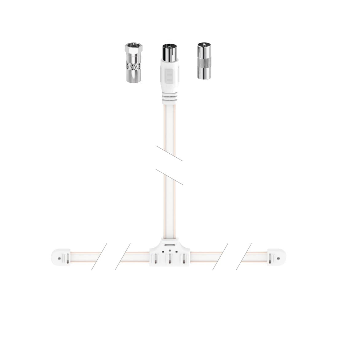 Hama 00205283 DAB+/FM Indoor Wire Antenna for Digital Radio
